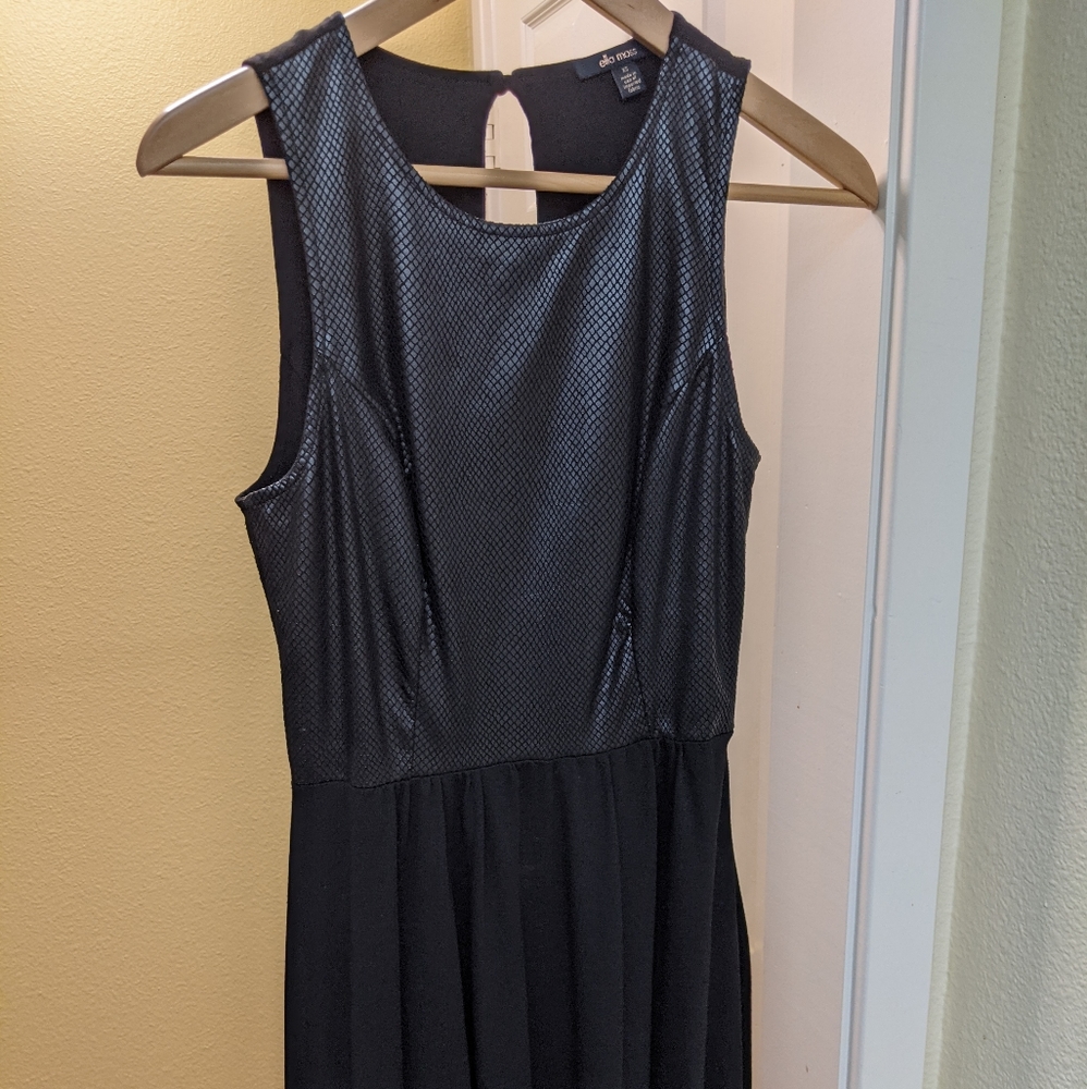 Ella Moss Black Skater Dress